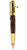 Luxury Bolt Action Rifle Pen - Gold, Walnut