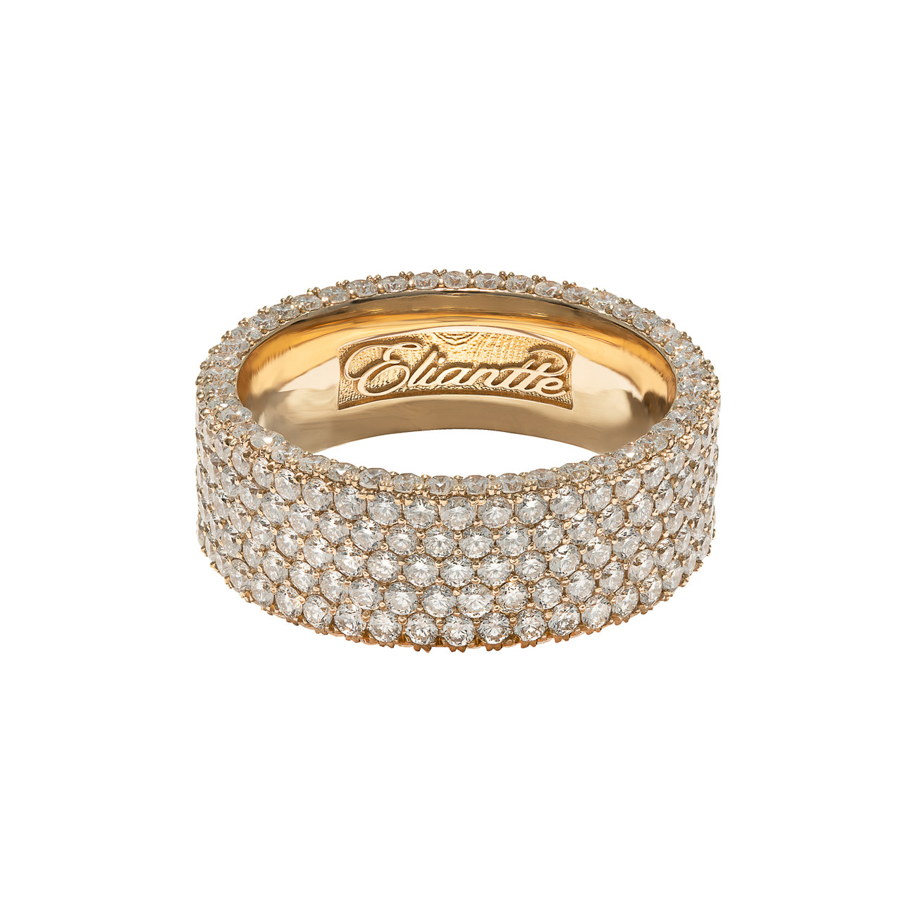 Mens eternity band yellow shop gold