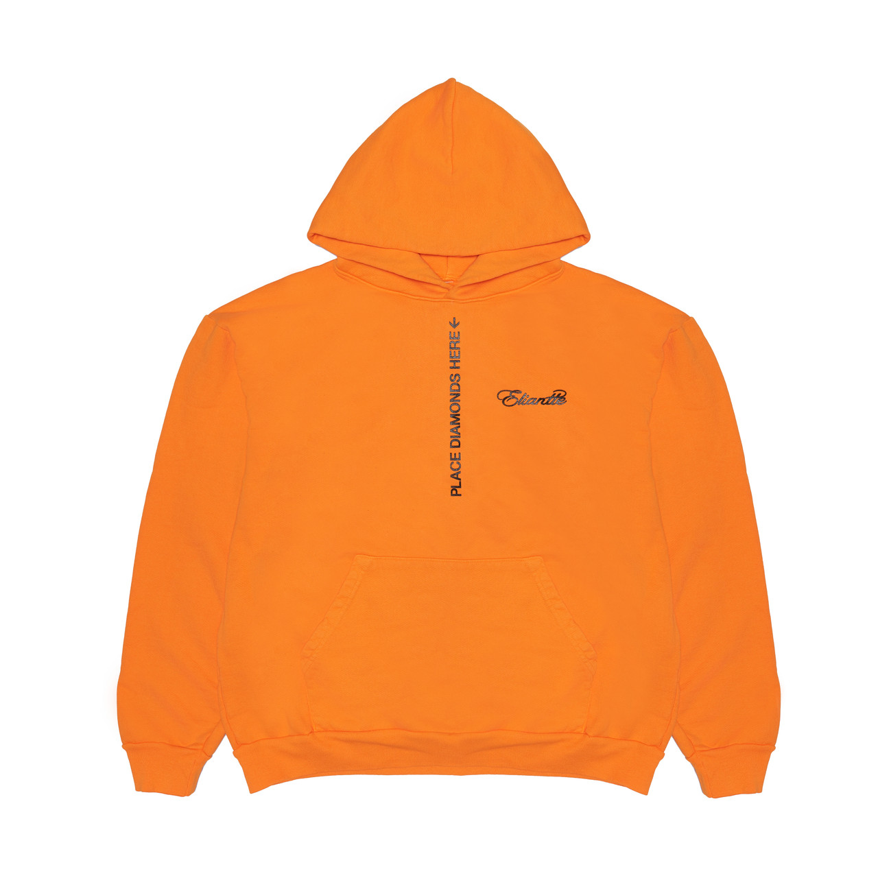 Eliantte Hooded Sweat Shirt Orange