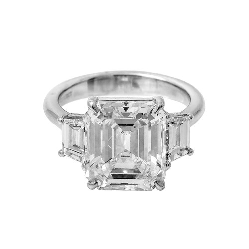 Top 3 Carat Emerald Cut Diamond Rings I VRAI Created Diamonds