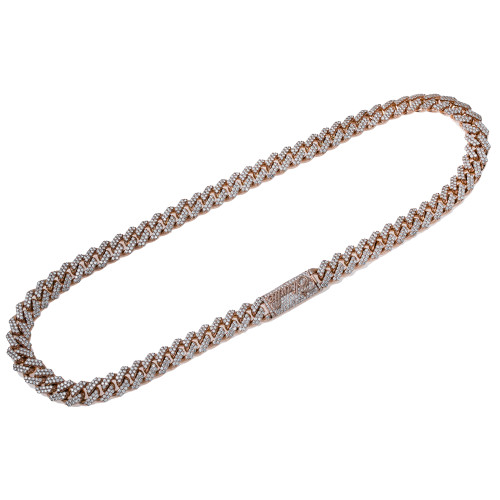 14K Rose Gold Cuban Link Chain