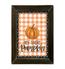 LAR526 Plaid Pumpkin Polka Dots (CLEARANCE)