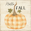 BA1748 Plaid Pumpkin Hello Picture