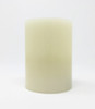 4in Smooth Top LED Pillar Candle w/Timer