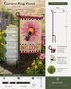 Garden Flag Pole