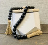 Black Bead Garland