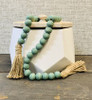 Sage Green Bead Garland