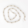 White Tan Bead Garland