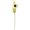 21 Inch Cream Real Touch Sunflower Stem (288)