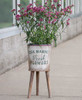 Flea Market Flower Stand