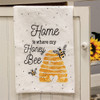 Home is Where My Honey Bee Dish Towel