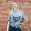 Country Chick T-Shirt, Heather Graphite, Small