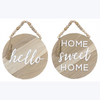 WOOD NATURAL HOME DOOR HANGERS