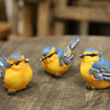 Sm Blue/Yellow Finch Bird 3 Asst
