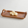 WOODEN TRAY WITH HANDLE