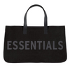 Blk Canvas Tote-Essentials