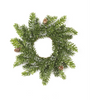 Snowy Fir Wreath -  12"