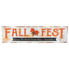 Metal Fall Fest Sign