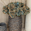 27" Dusty Teal Hydrangea Stem