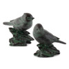Assorted Resin Patina Green Birds