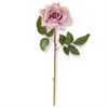 20 inch Light Purple Real Touch Duchess Rose Stem