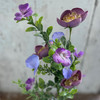 19in Pick-Purple/blue Ranunculus and Pansy