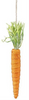 12.5"L BURLAP CARROT