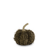 4.25 Inch Khaki Green Fringe Pumpkin