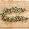 5' GOLD HOLLY GARLAND W/ RED BERRIES