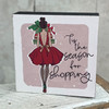 Shopping Season Canvas Print Plaque