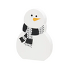Snowman w/ Dotted Scarf