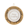 Cmas Carved Wreathmate FINAL SALE