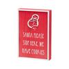 Santa Stop Wash Laser Block