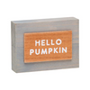 Pumpkin Washed 3D Block