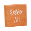 Hello Fall Washed Block