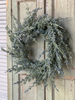 22" Icy Northwind Juniper Wreath