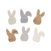 Mini Neutral Bunnies SET/6