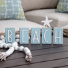 5/Set, "Beach" Word Blocks (SET)