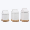 Ceramic Farm Country Canister Set of 3