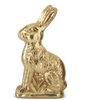 RESIN GOLD FOIL BUNNY