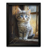 HMK069 Grey Kitten Box Frame