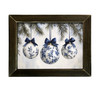 HMK352L Three Blue Ornaments