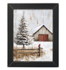 HMK366L Rustic Winter at the Barn