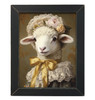 HMK554L VICTORIAN SHEEP 12X16 LATH