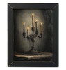 HMK598L SPOOKY CANDLE LIGHT 12X16 LATH