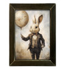 HMK618L VINTAGE BALLOON BUNNY 12X16 LATH