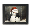 HMK620L SNOWMAN CAT FRIENDS 12X16 LATH