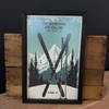 Mountains are Calling Name Drop Box Frame