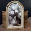 HMK651A Vintage Tulip Painting Arch Frame