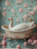 HMK693L Vintage Goose Bathroom CLEARANCE